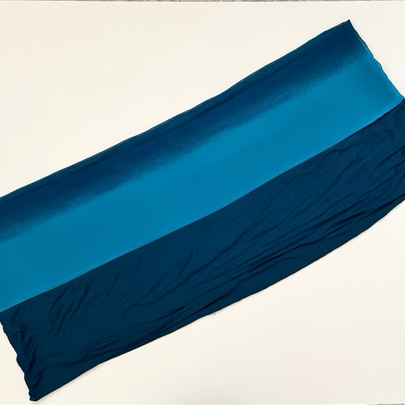 Express Chiffon and Knit Infinity Scarf - Picture 4 of 9